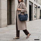 Italian Genuine Suede Tote Bag 292730 - Che Cose Belle