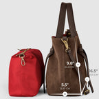 Italian Genuine Suede Tote Bag 292730 - Che Cose Belle