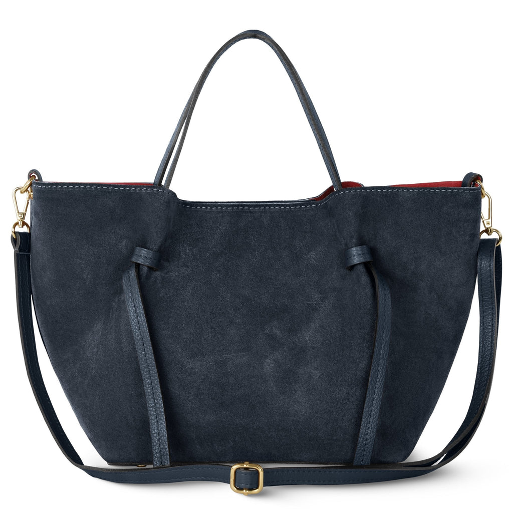 Italian Genuine Suede Tote Bag 292730 - Che Cose Belle