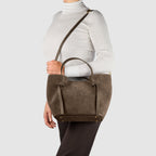 Italian Genuine Suede Tote Bag 292730 - Che Cose Belle