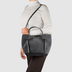 Italian Genuine Suede Tote Bag 292730 - Che Cose Belle