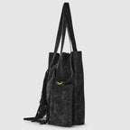 Italian Genuine Suede Tote Bag | Como - Che Cose Belle