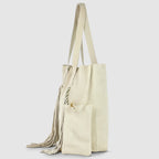 Italian Genuine Suede Tote Bag | Como - Che Cose Belle