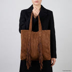 Italian Genuine Suede Tote Bag | Como - Che Cose Belle