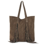 Italian Genuine Suede Tote Bag | Como - Che Cose Belle