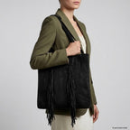 Italian Genuine Suede Tote Bag | Como - Che Cose Belle