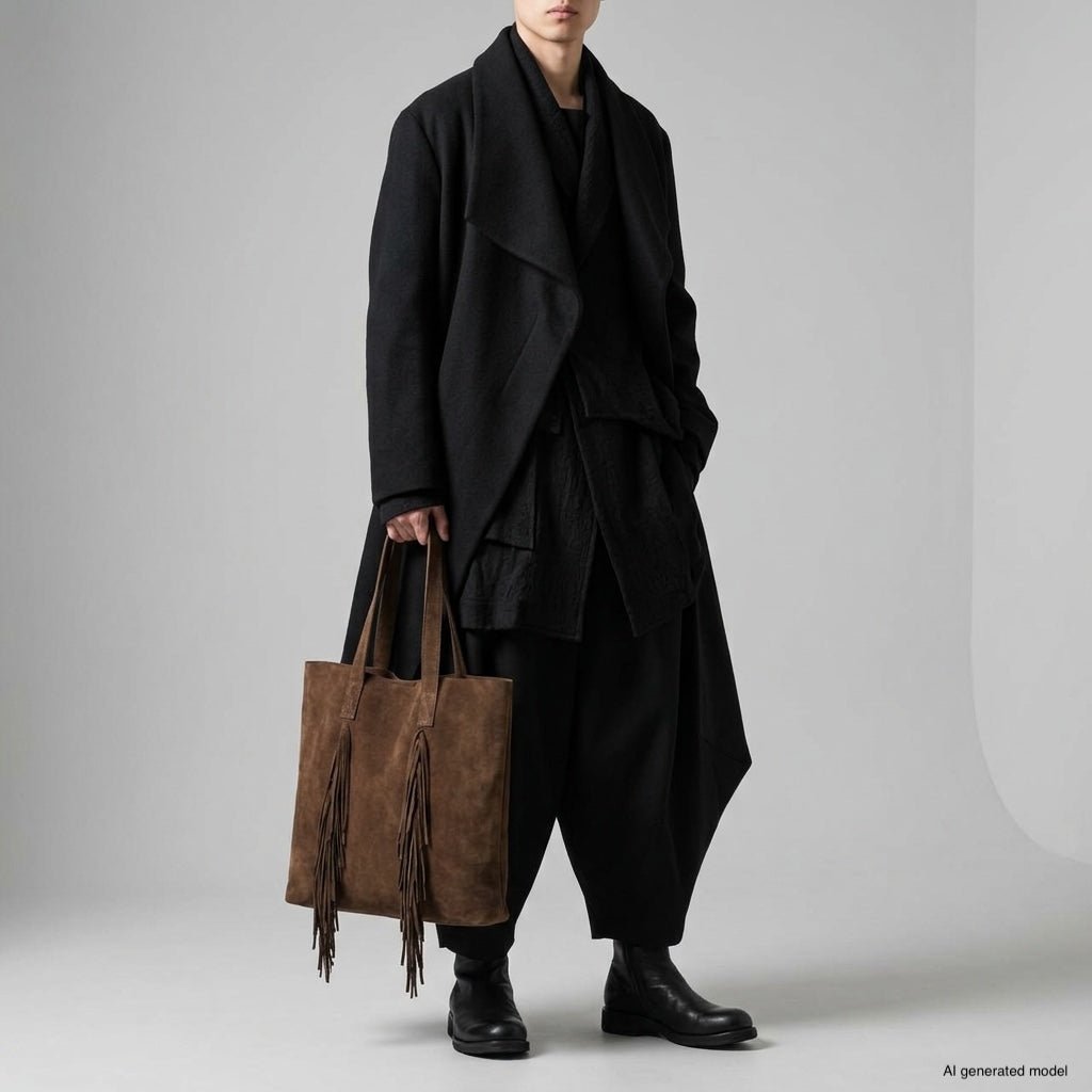 Italian Genuine Suede Tote Bag | Como - Che Cose Belle