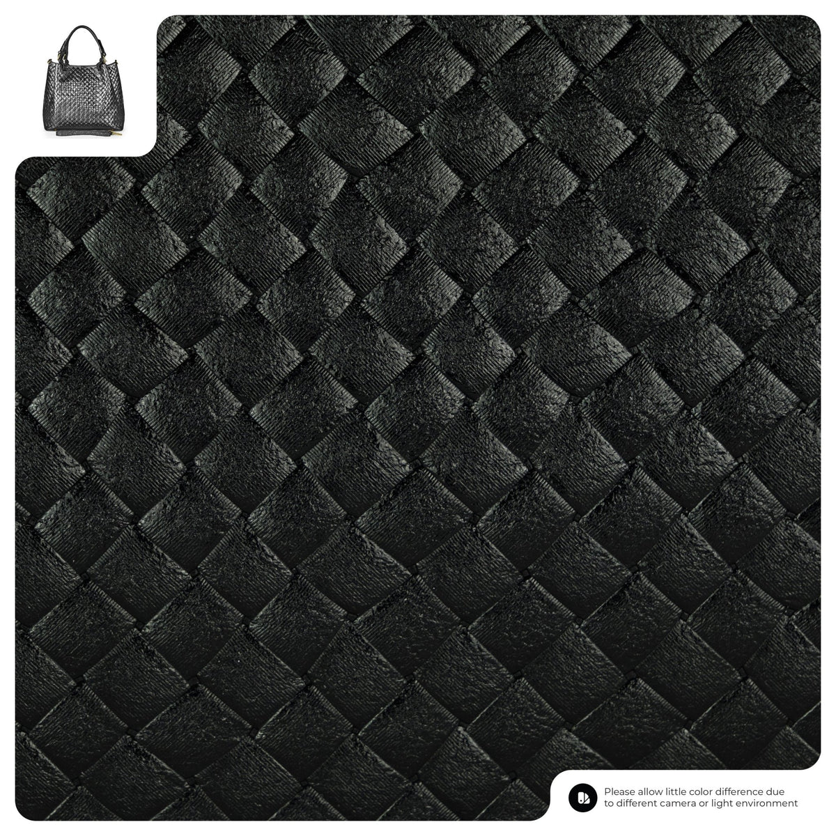 Italian Genuine Woven-Embossed Metallic Suede Top-Handle Bag | Savona - Che Cose Belle