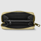 Italian Genuine Woven-Embossed Metallic Suede Wallet | Pesaro - Che Cose Belle