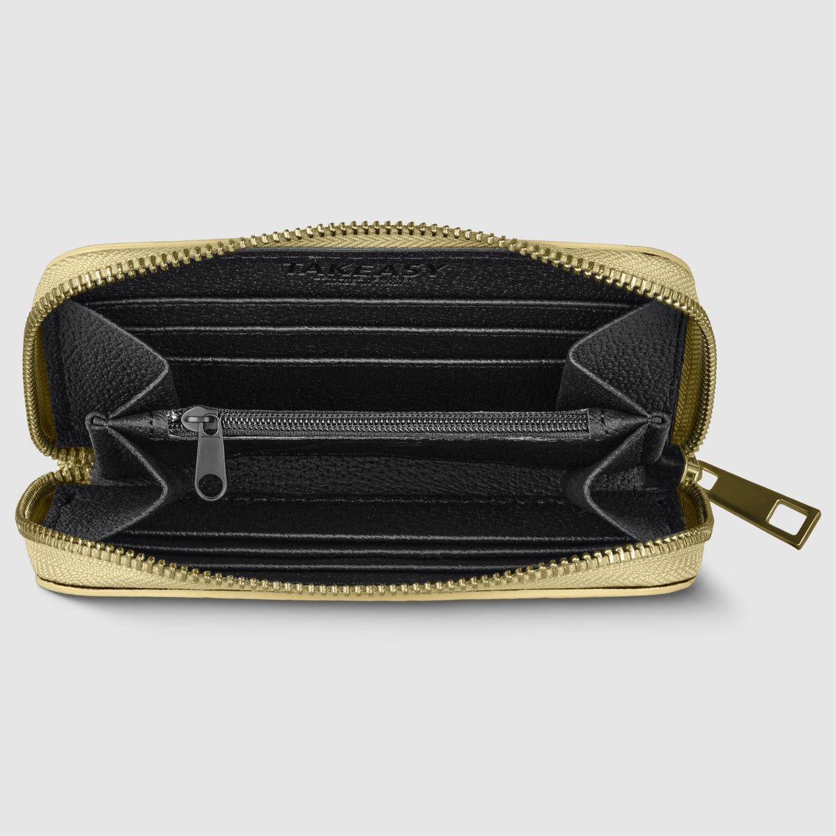 Italian Genuine Woven-Embossed Metallic Suede Wallet | Pesaro - Che Cose Belle