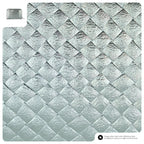 Italian Genuine Woven-Embossed Metallic Suede Wallet | Pesaro - Che Cose Belle