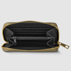 Italian Genuine Woven-Embossed Metallic Suede Wallet | Pesaro - Che Cose Belle