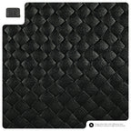 Italian Genuine Woven-Embossed Metallic Suede Wallet | Pesaro - Che Cose Belle