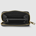 Italian Genuine Woven-Embossed Metallic Suede Wallet | Pesaro - Che Cose Belle