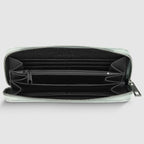 Italian Genuine Woven-Embossed Metallic Suede Wallet | Trento - Che Cose Belle