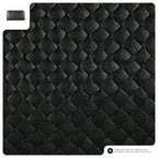 Italian Genuine Woven-Embossed Metallic Suede Wallet | Trento - Che Cose Belle
