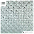 Italian Genuine Woven-Embossed Metallic Suede Wallet | Trento - Che Cose Belle