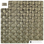 Italian Genuine Woven-Embossed Metallic Suede Wallet | Trento - Che Cose Belle