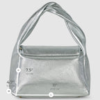 Italian Metallic Full-Grain Leather Top-Handle Bag | Trieste - Che Cose Belle