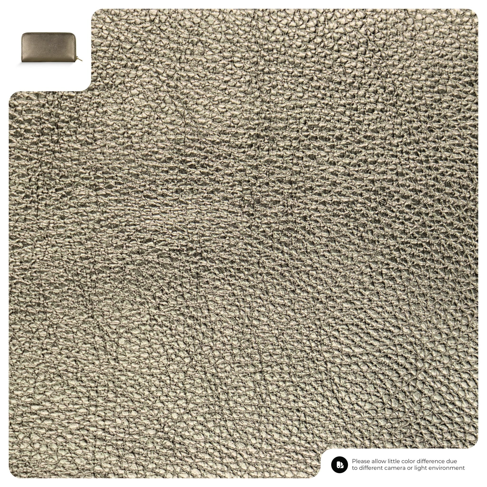Italian Metallic Full-Grain Leather Wallet | Udine - Che Cose Belle