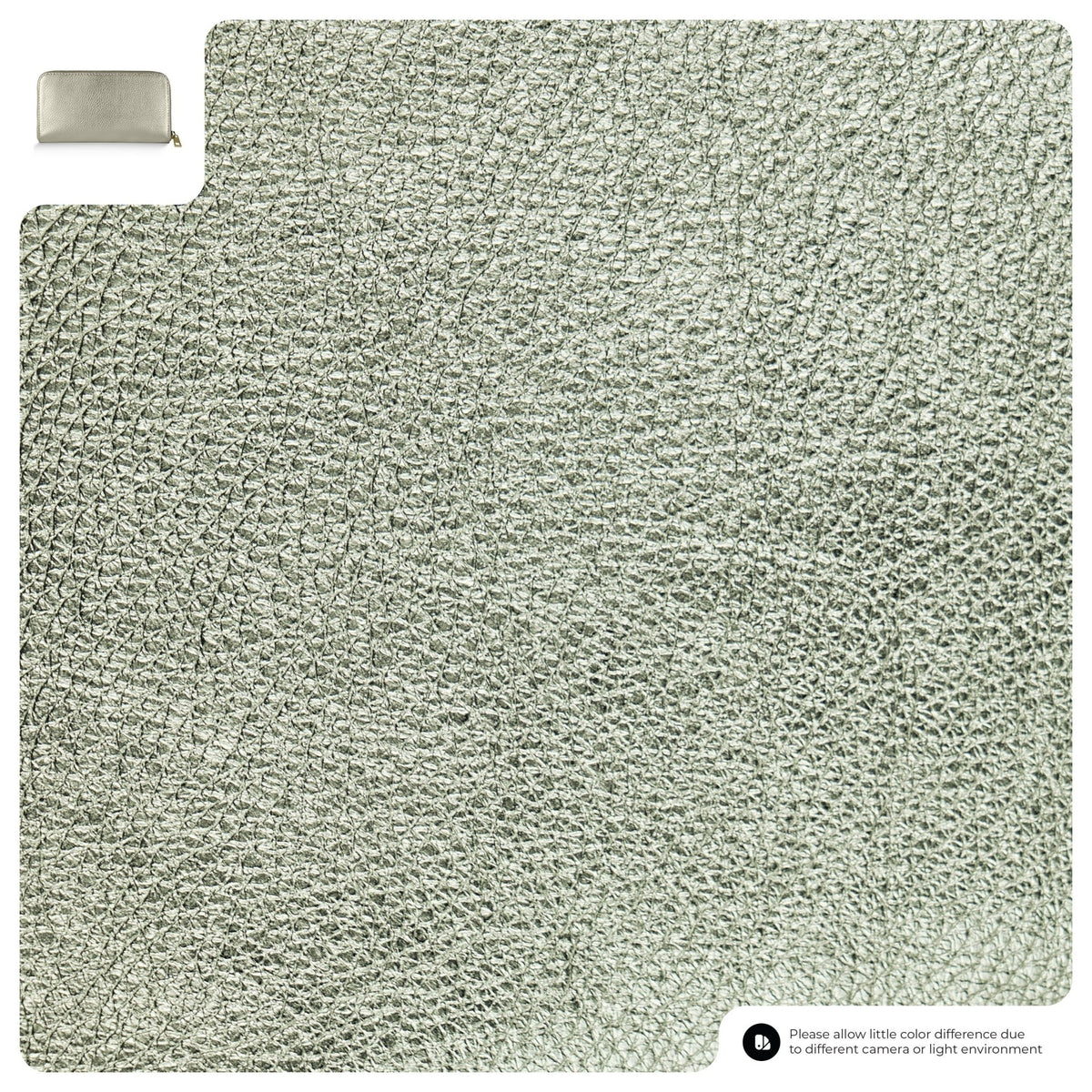 Italian Metallic Full-Grain Leather Wallet | Udine - Che Cose Belle