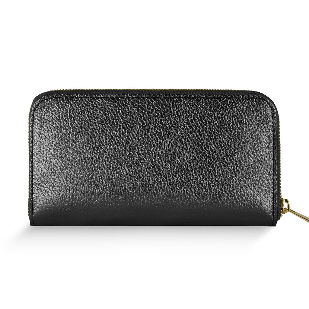Italian Metallic Full-Grain Leather Wallet | Udine - Che Cose Belle