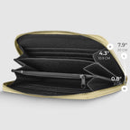 Italian Metallic Full-Grain Leather Wallet | Udine - Che Cose Belle