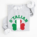 Italian Shamrock, Flag, St Patrick's Day Sweatshirt - Che Cose Belle