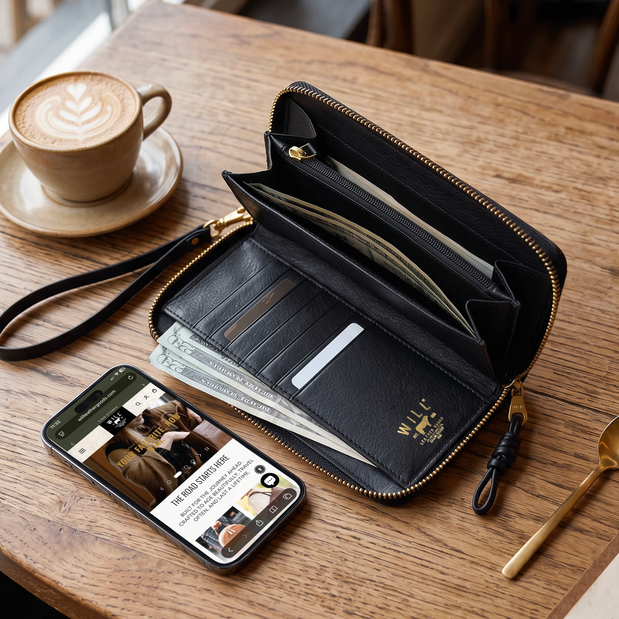 ITALIAN WRISTLET PHONE WALLET - Che Cose Belle