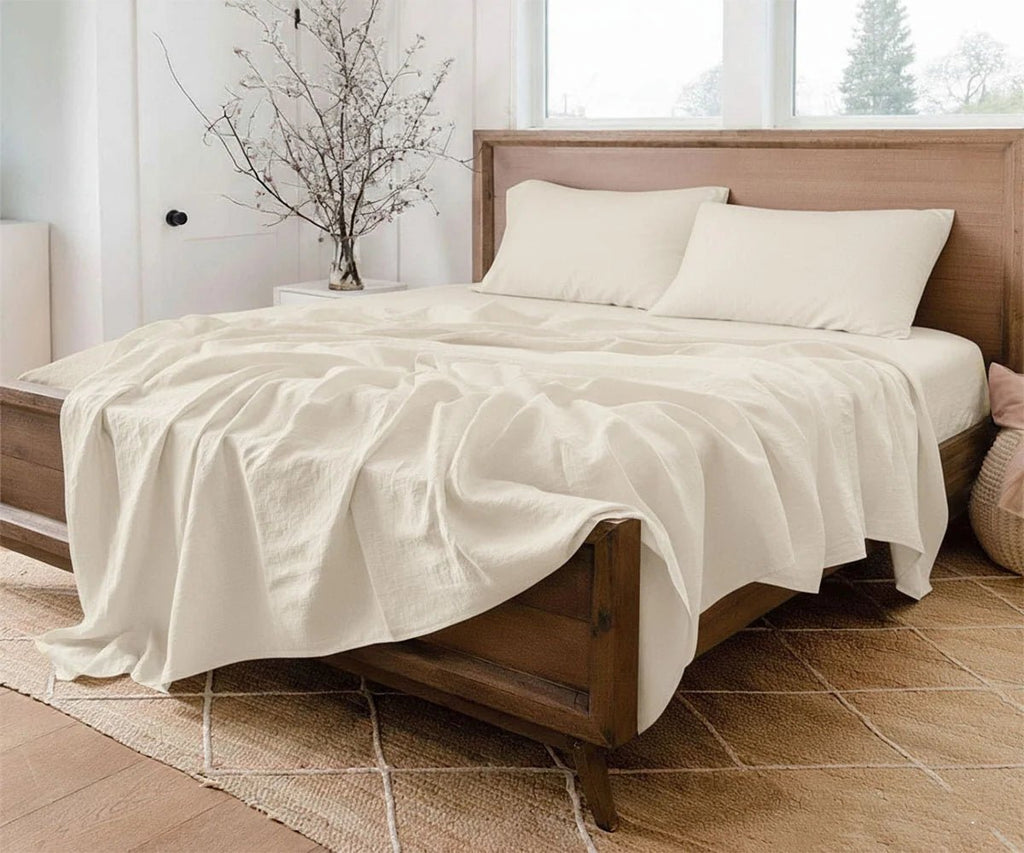 Ivory Bed Sheets - Che Cose Belle