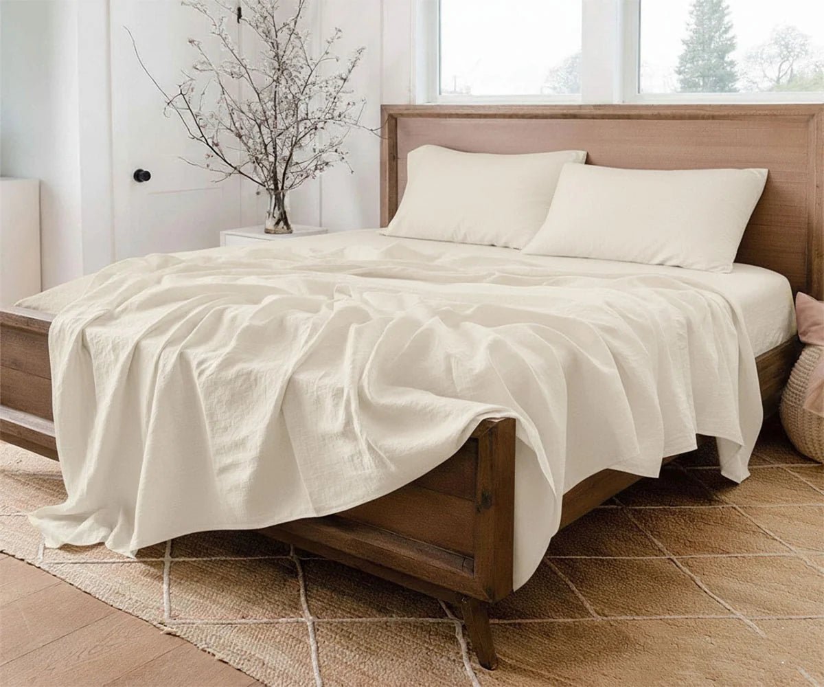 Ivory Bed Sheets - Che Cose Belle