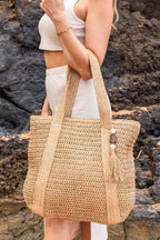 Izola Carry All Tassel Tote - Che Cose Belle