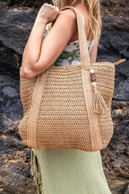 Izola Carry All Tassel Tote - Che Cose Belle