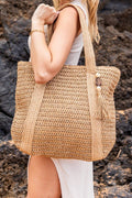 Izola Carry All Tassel Tote - Che Cose Belle