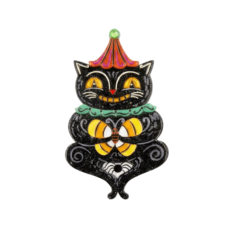 Jack-a-Boo Bug Catcher Brooch by Johanna Parker x Lipstick & Chrome - Che Cose Belle