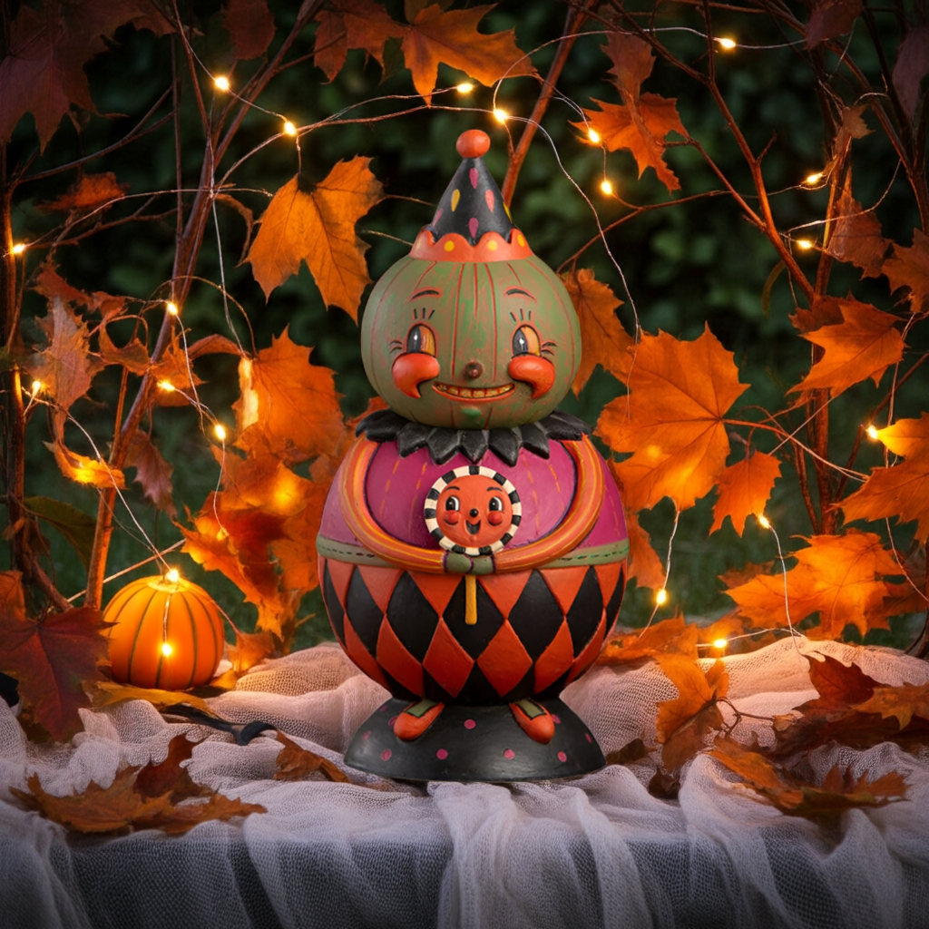 Jackie Green-O-Ween Spooks Jar | Halloween Decor | Johanna Parker Bethany Lowe