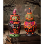 Jackie Green-O-Ween Spooks Jar | Halloween Decor | Johanna Parker Bethany Lowe