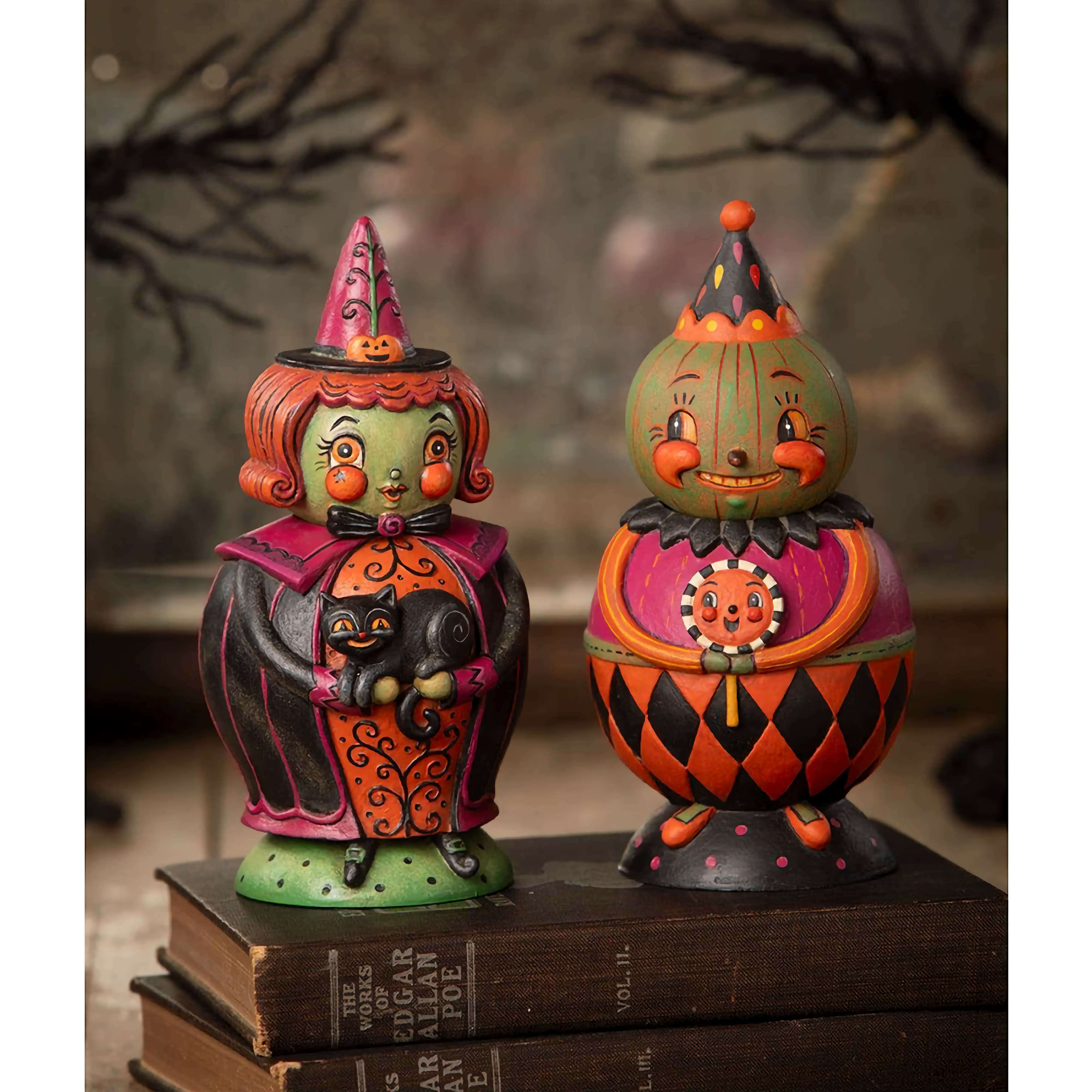 Jackie Green-O-Ween Spooks Jar | Halloween Decor | Johanna Parker Bethany Lowe