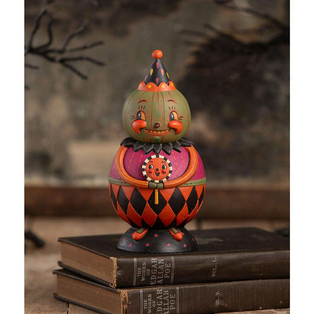 Jackie Green-O-Ween Spooks Jar | Halloween Decor | Johanna Parker Bethany Lowe