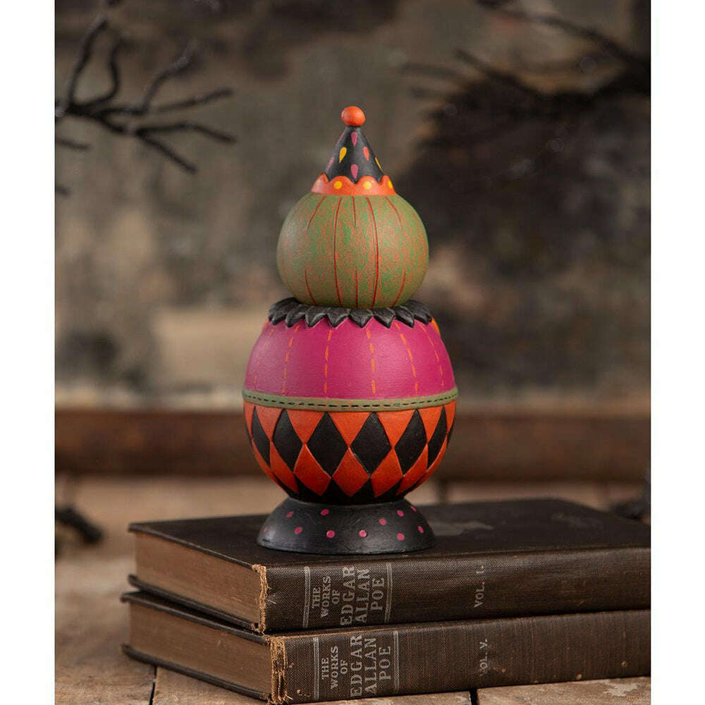 Jackie Green-O-Ween Spooks Jar | Halloween Decor | Johanna Parker Bethany Lowe
