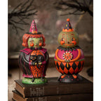 Jackie Green-O-Ween Spooks Jar | Halloween Decor | Johanna Parker Bethany Lowe