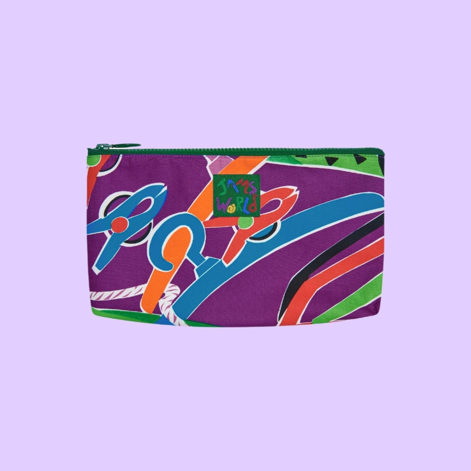 Jams World Go - To Lined Zip Pouch - Hanger Swirl - Che Cose Belle