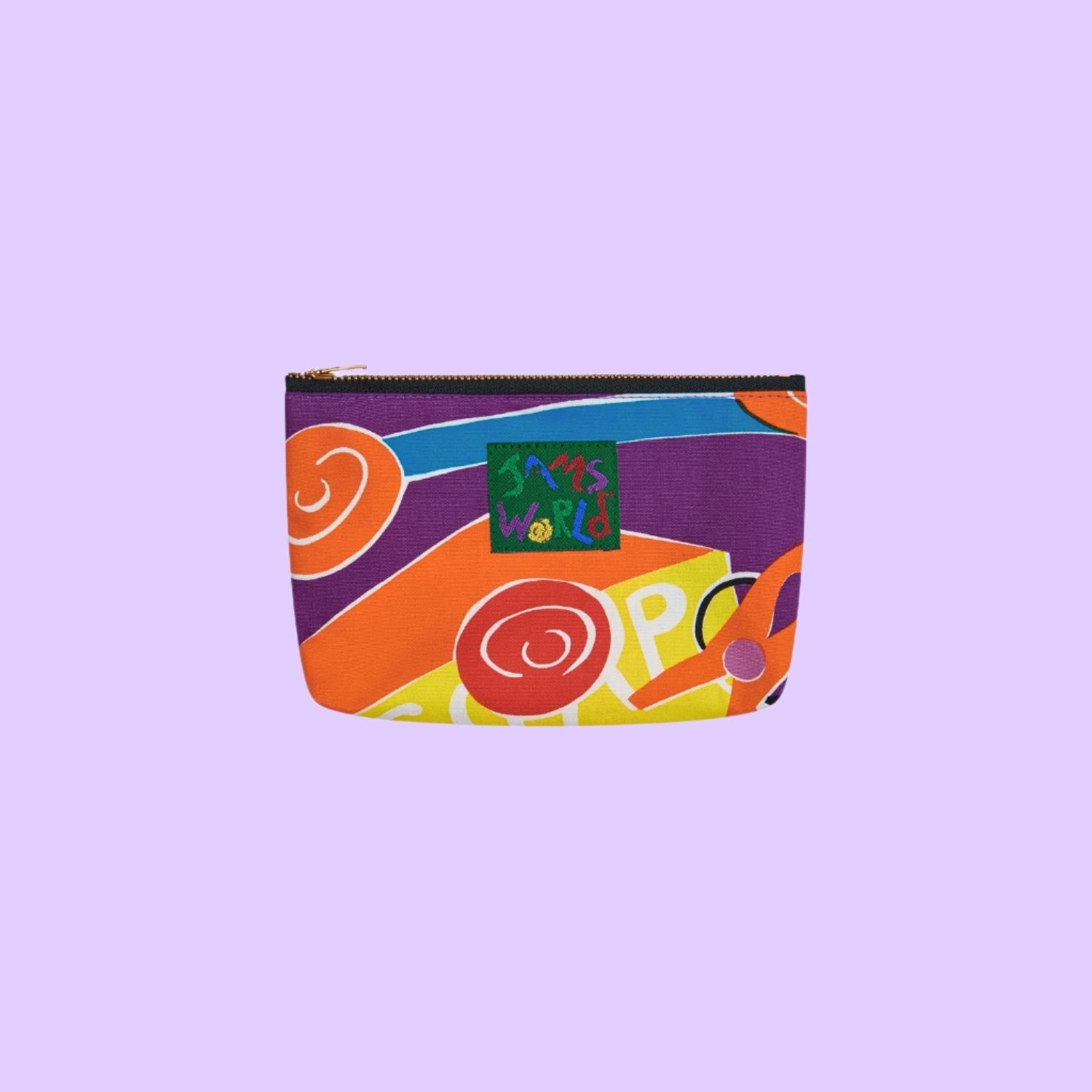 Jams World Go - To Lined Zip Pouch - Hanger Swirl - Che Cose Belle