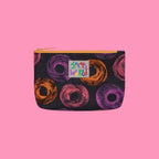 Jams World Go - To Lined Zip Pouch - Neon Donuts - Che Cose Belle
