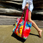 Jams World Lined Tote Bag - Sunny Meadow - Che Cose Belle