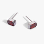 January Emerald - Cut Birthstone Stud - Che Cose Belle