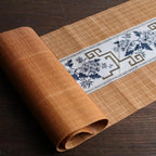 Japanese Bamboo Table Runner Handmade Tea Placemat - Che Cose Belle