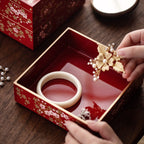 Japanese-Style Resin Multi-Layer Jewelry Box, Wedding Gift - Che Cose Belle