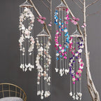 Japanese Wind Chimes Bells Hanging Ornaments Mobile Portable Waterproof Outdoor Wind-chime Mediterranean Style Home Garden Yard Decoration Natural Shell Wind Chimes Birthday Gifts - Che Cose Belle
