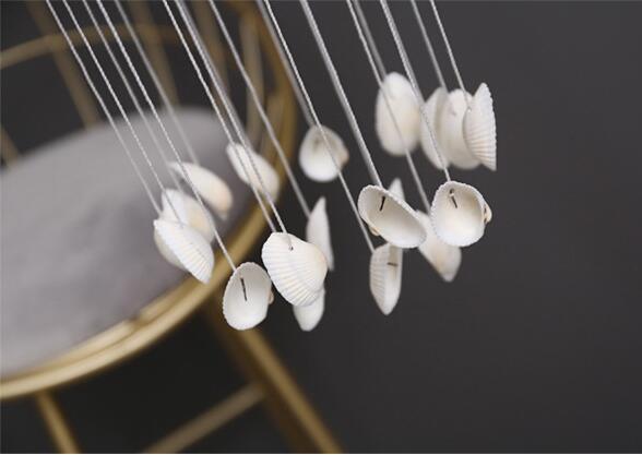 Japanese Wind Chimes Bells Hanging Ornaments Mobile Portable Waterproof Outdoor Wind-chime Mediterranean Style Home Garden Yard Decoration Natural Shell Wind Chimes Birthday Gifts - Che Cose Belle